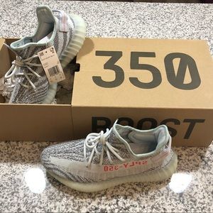adidas Yeezy Boost 350 V2 Blue Tint - Mens 8.5 NWT